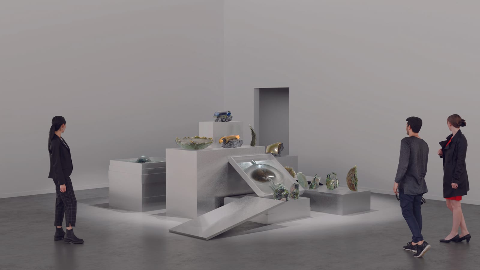 Vue 3D de la salle 1 – Gestation