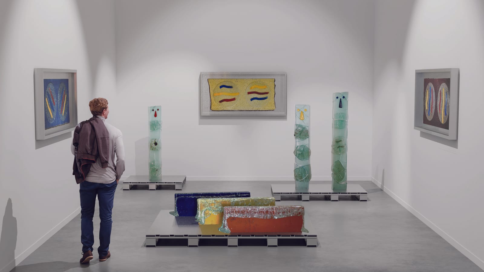 Vue 3D de la salle 2 – Métissage
